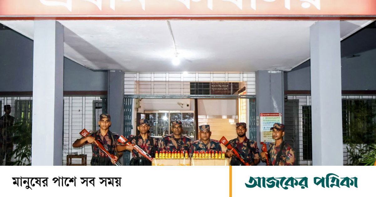জয়পুরহাটে ৭৬৮ বোতল নিষিদ্ধ সিরাপ জব্দ